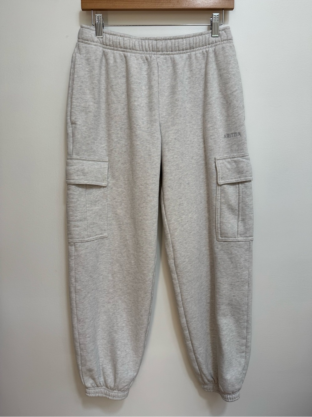 Aritzia Cozy Sweatfleece Mega Jogger Pant Women Small Cargo Loungewear Casual